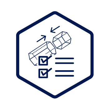 pole assembly checklist icon